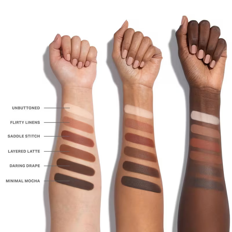 Morphe ChromaPlus 6-Pan Eyeshadow Palette – Highly Pigmented Matte & Shimmer Shades