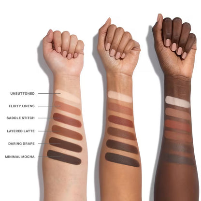 Morphe ChromaPlus 6-Pan Eyeshadow Palette – Highly Pigmented Matte & Shimmer Shades