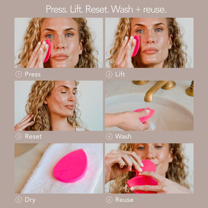 ReSetter Reusable Blotting & Refresh Pads
