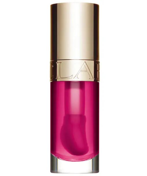 Clarins Nourishing Lip Comfort Oil – emphasizes care and softness