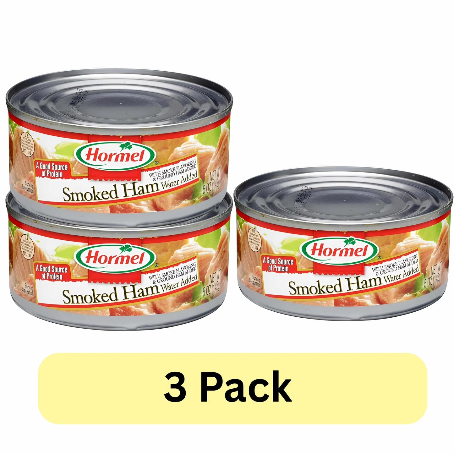 HORMEL Canned Ham, Smoked, 5 Ounce (3 Pack)