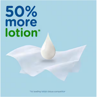 2-Ply Plus Lotion Facial Tissues – 4-Pack Cube Boxes