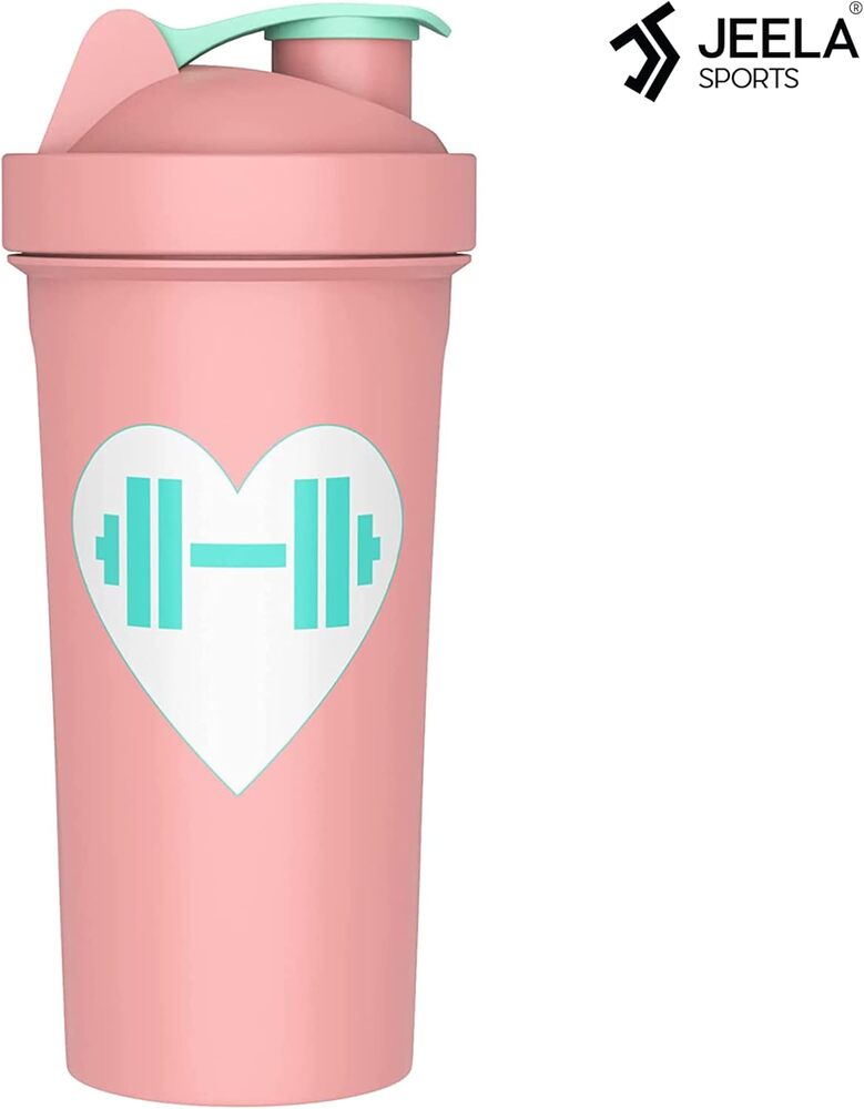 Jeela Sports Premium Protein Shaker Bottle Set – 5 x 24 oz