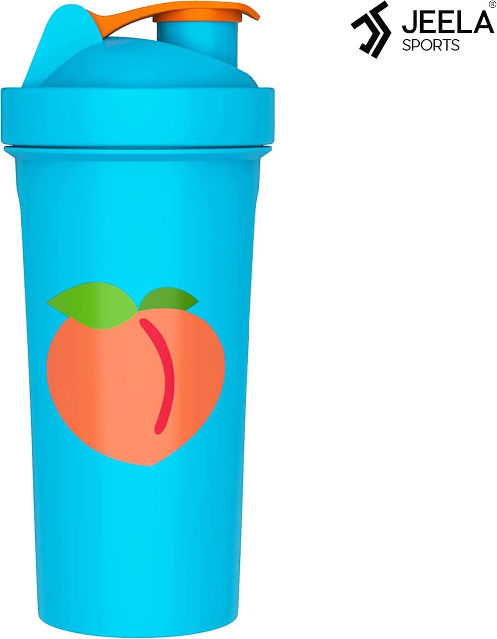 Jeela Sports Premium Protein Shaker Bottle Set – 5 x 24 oz