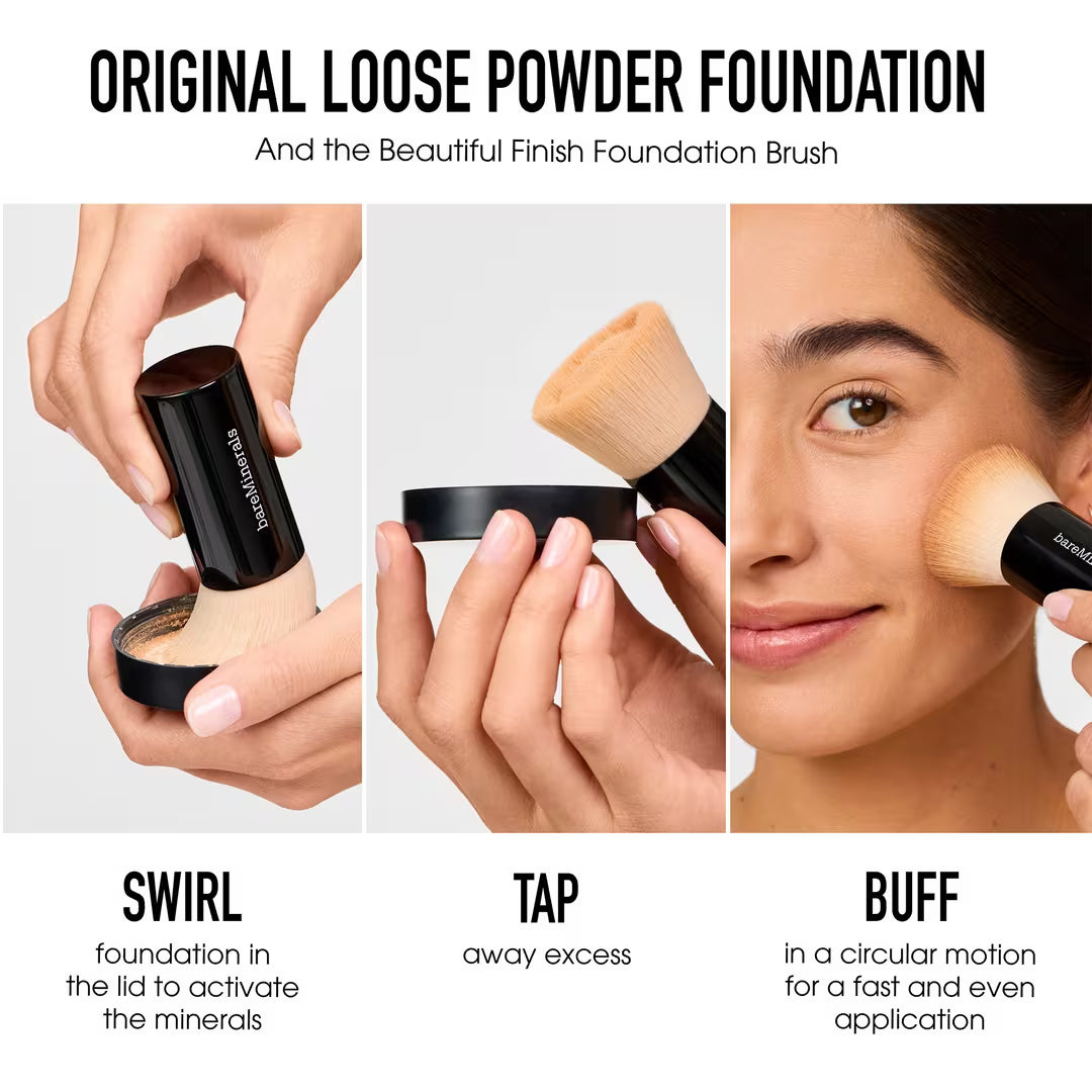 ORIGINAL Talc-Free Loose Mineral Foundation with SPF 15 Protection-Deepest Deep 30