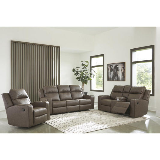 Room Solutions by Ashley Luellen Modern Reclining Loveseat