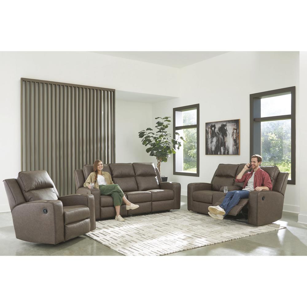 Room Solutions by Ashley Luellen Modern Reclining Loveseat