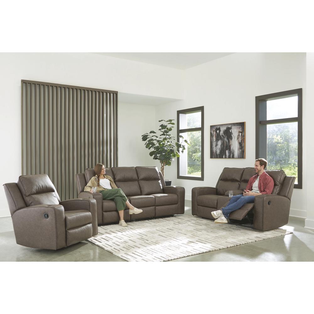 Room Solutions by Ashley Luellen Modern Reclining Loveseat
