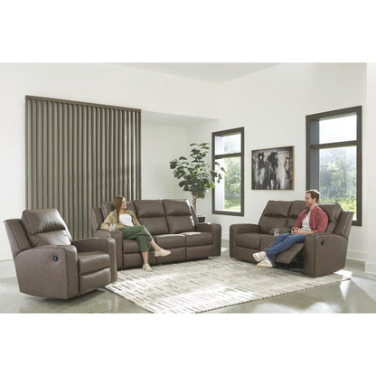 Room Solutions by Ashley Luellen Modern Reclining Loveseat