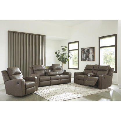 Room Solutions by Ashley Luellen Modern Reclining Loveseat