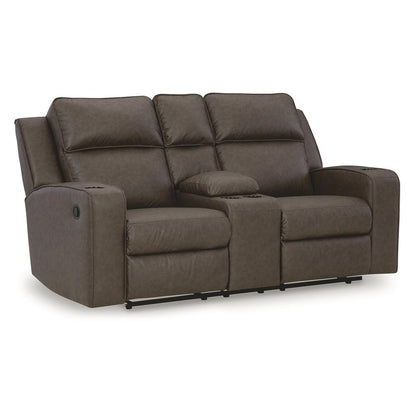 Room Solutions by Ashley Luellen Modern Reclining Loveseat
