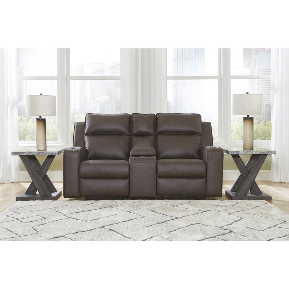 Room Solutions by Ashley Luellen Modern Reclining Loveseat