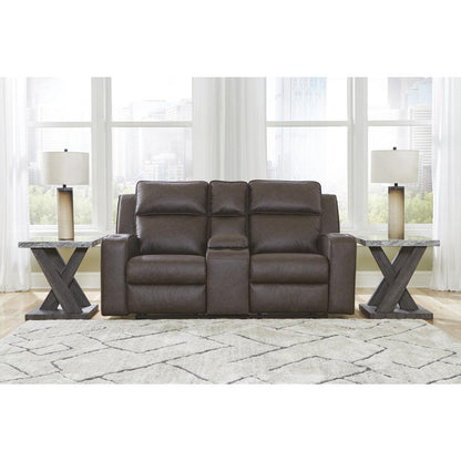 Room Solutions by Ashley Luellen Modern Reclining Loveseat