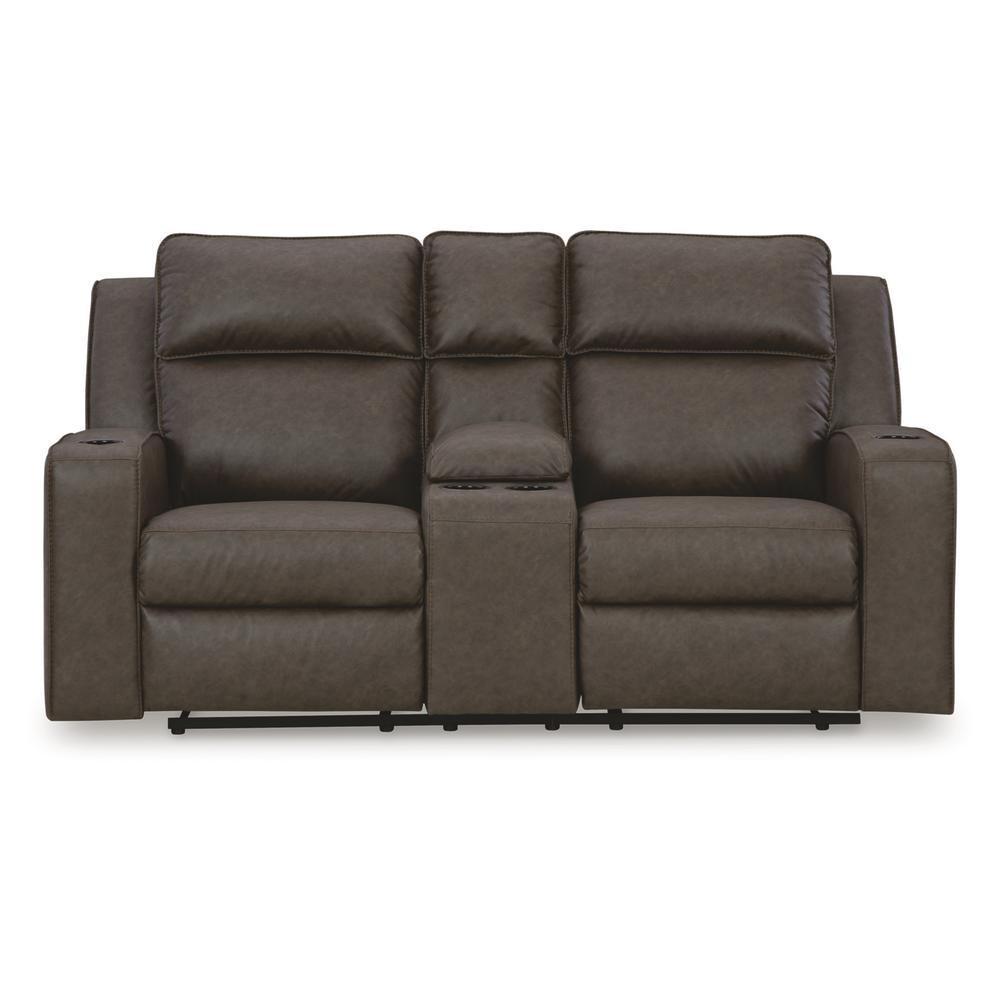 Room Solutions by Ashley Luellen Modern Reclining Loveseat