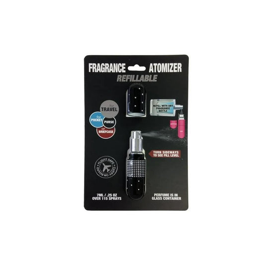 F.E. Distributors Portable Refillable Fragrance Spray – Assorted Colors