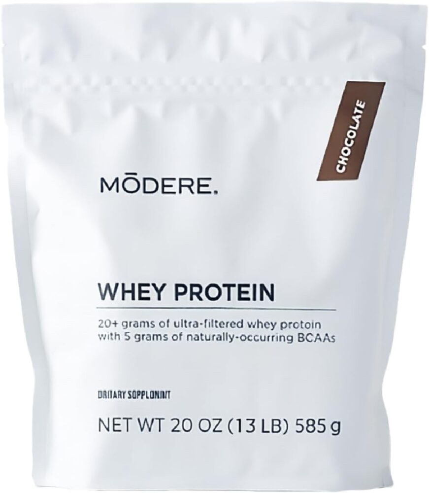 Modere Pure Chocolate Whey Protein Powder – 20 oz High-Protein Supplement