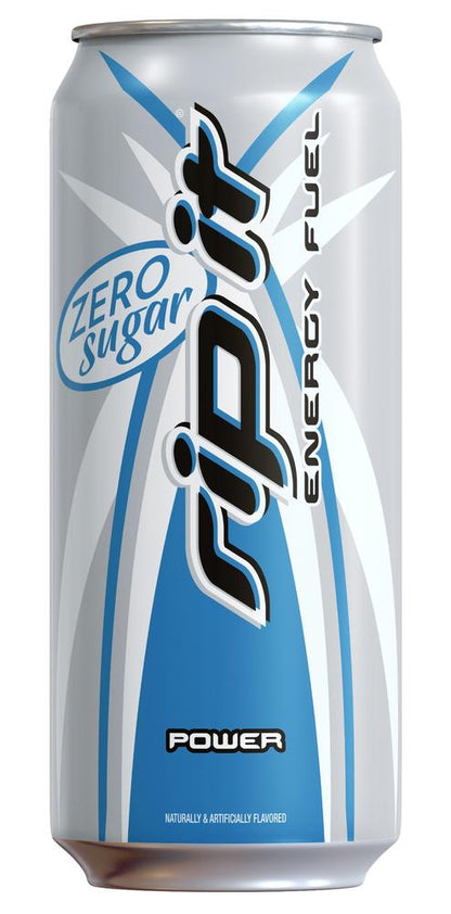 Rip It® Zero Sugar Power Energy Drink, 16 oz Can – Zero Sugar Energy Boost