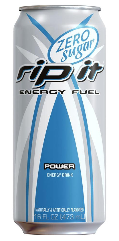 Rip It® Zero Sugar Power Energy Drink, 16 oz Can – Zero Sugar Energy Boost