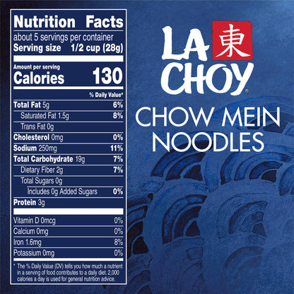 La Choy® Crispy Chow Mein Noodles, Perfect for Stir Fry & Toppings, 5 oz