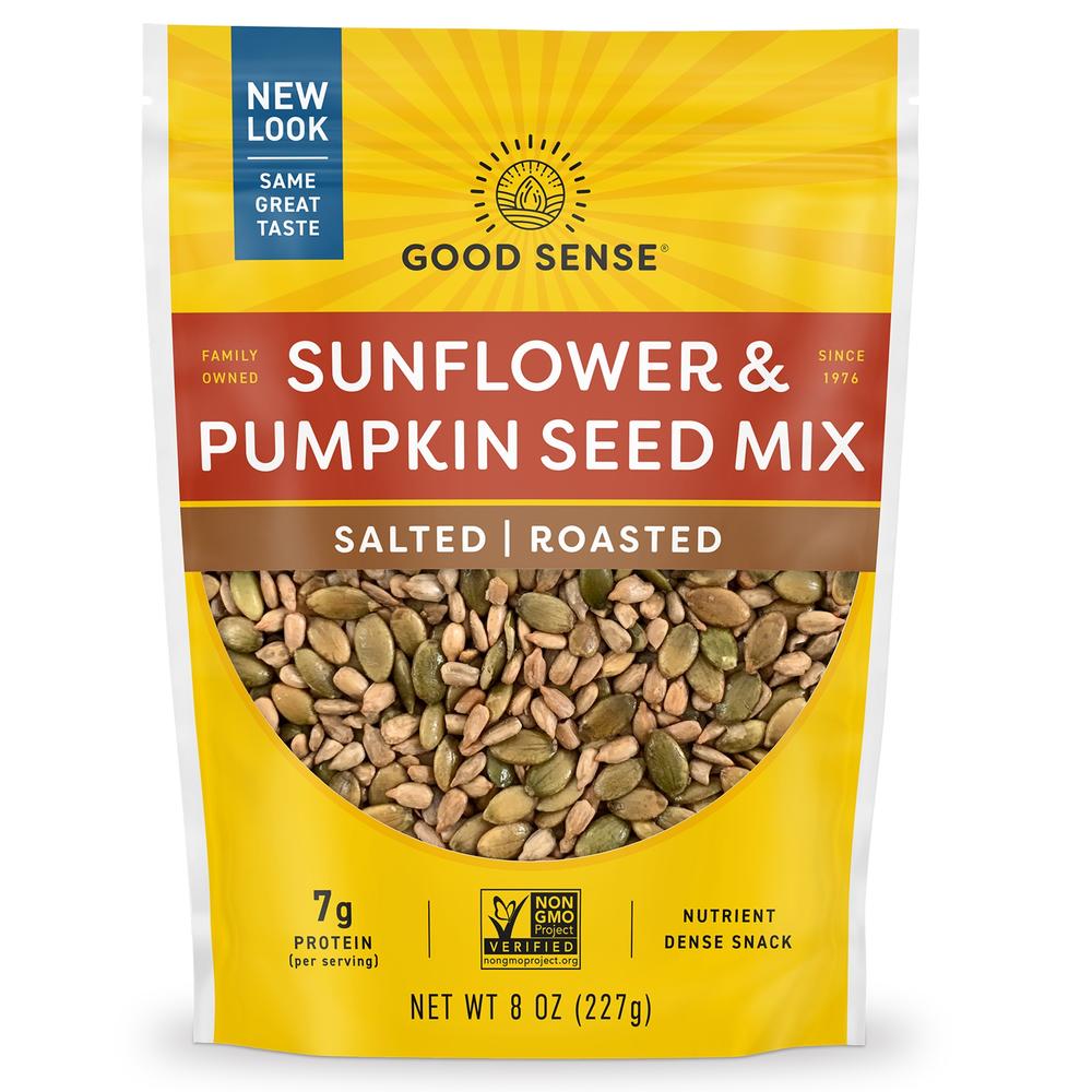 Good Sense Roasted Sunflower & Pumpkin Seed Snack Mix – 8 oz