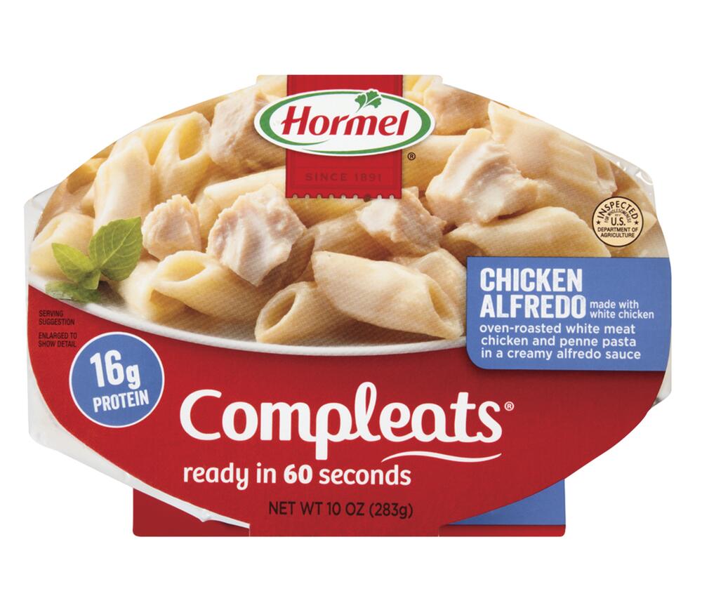 Hormel® Compleats® Chicken Alfredo Ready-to-Eat Microwave Meal, 10 oz