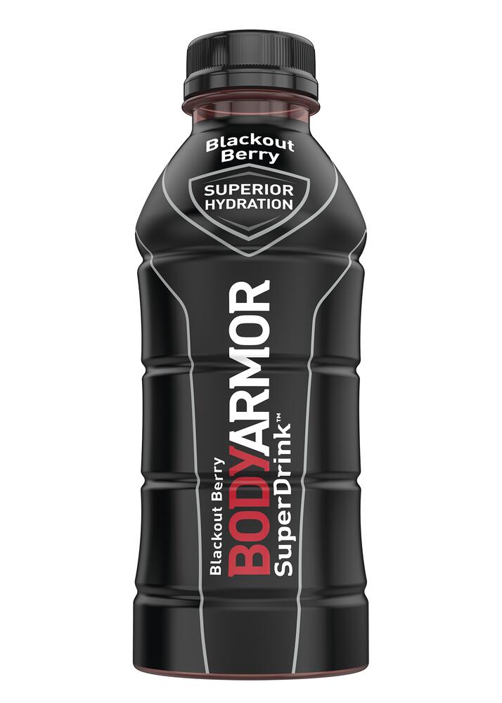 BODYARMOR Blackout Berry Sports Drink, 16 fl oz Bottle – Electrolytes & Vitamins