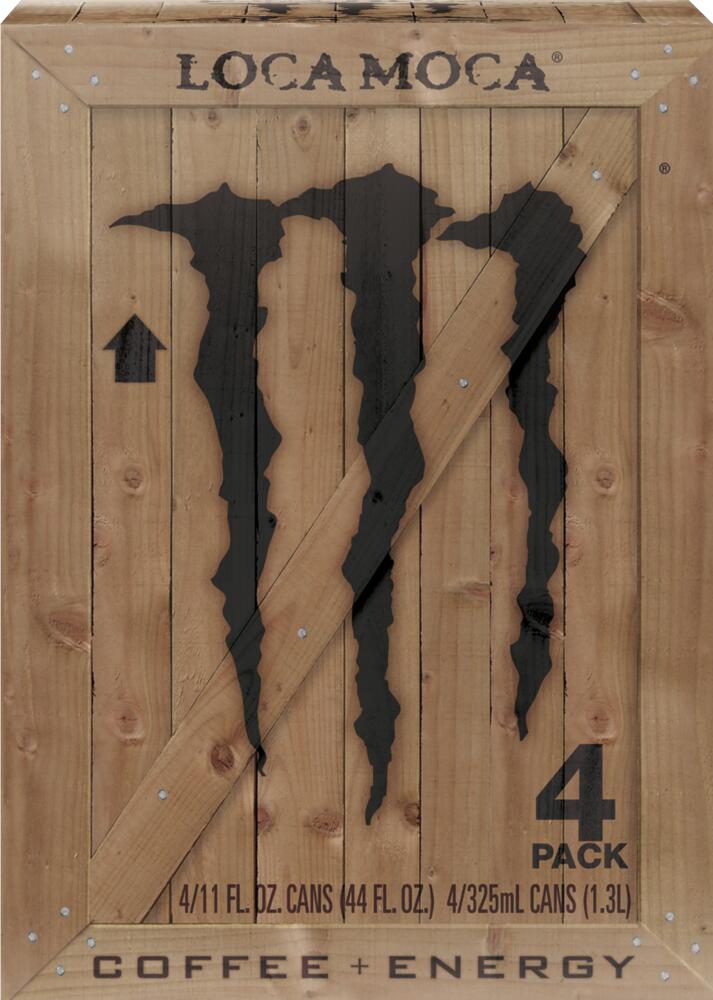 Monster Energy® Java Monster® Loca Moca® Coffee Energy Drink, 15 oz, 4 Pack