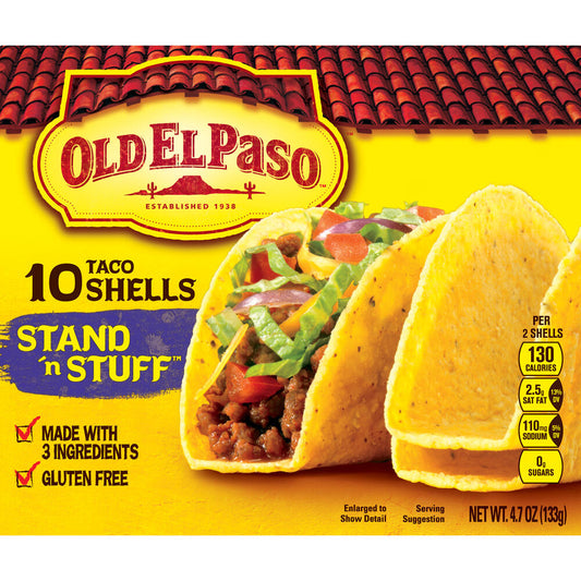 Old El Paso™ Stand 'N Stuff™ Taco Shells - 10 Pack