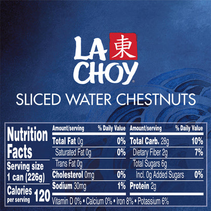 PreviousNext La Choy® Sliced Water Chestnuts - 8 oz