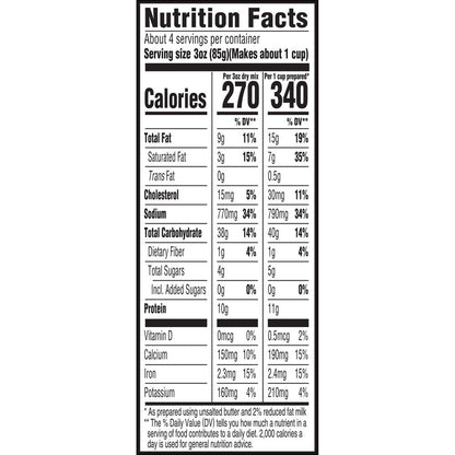Cracker Barrel Sharp White Cheddar Oven Baked Macaroni & Cheese Dinner - 12.34 oz