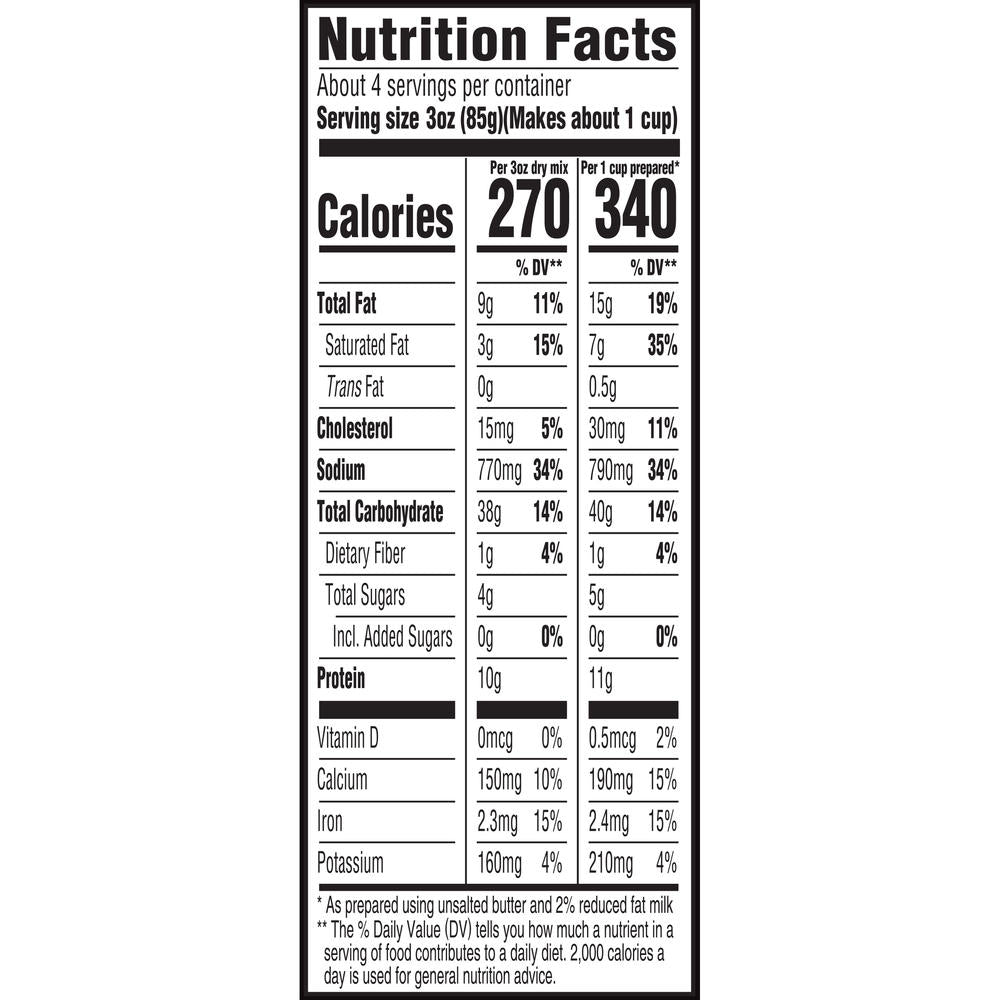 Cracker Barrel Sharp White Cheddar Baked Mac & Cheese Dinner Mix, 12.34 oz