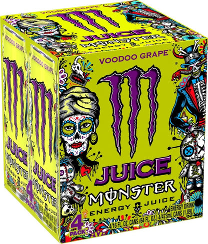 Monster Energy® Juice Monster Voodoo Grape – 4-Pack