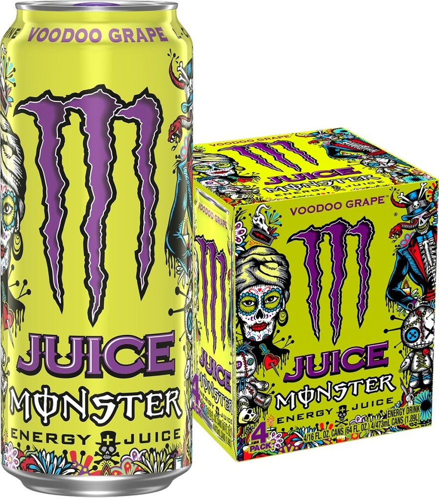 Monster Energy® Juice Monster Voodoo Grape – 4-Pack