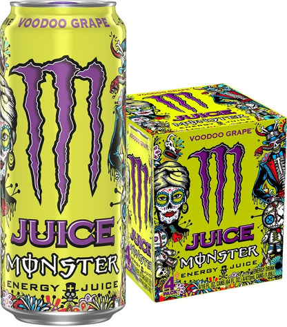 Monster Energy® Juice Monster Voodoo Grape – 4-Pack
