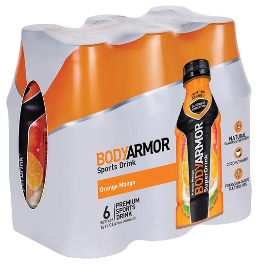 BODYARMOR™ Orange Mango Sports Drink – Pack of 6