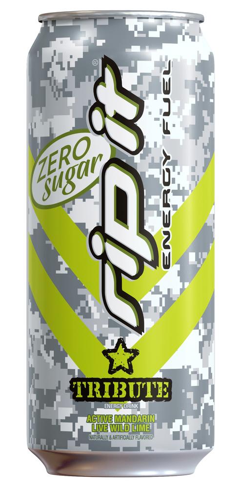 RIP IT® Tribute Zero Sugar Lime & Mandarin Orange Energy Drink, 16 oz