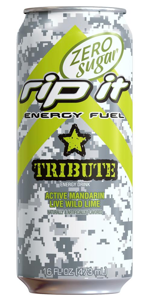RIP IT® Tribute Zero Sugar Lime & Mandarin Orange Energy Drink, 16 oz