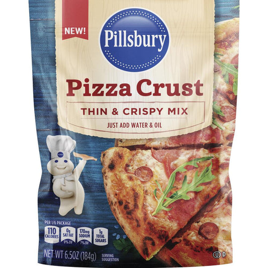 Pillsbury™ Thin and Crispy Pizza Crust Mix - 6.5 oz
