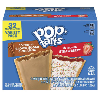 Pop-Tarts® Frosted Toaster Pastries - 32 Pack