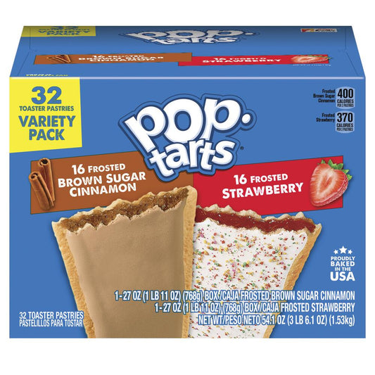 Pop-Tarts® Frosted Toaster Pastries - 32 Pack