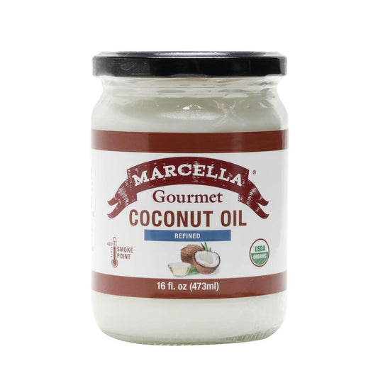 Marcella® Gourmet Refined Organic Coconut Oil - 16 oz