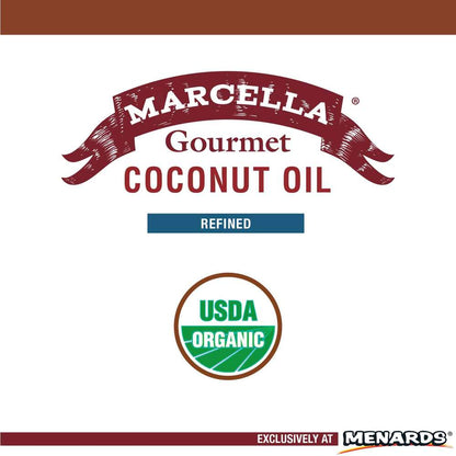 Marcella® Gourmet Refined Organic Coconut Oil - 16 oz