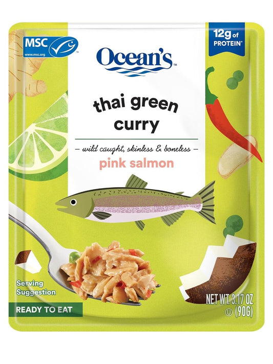 Ocean's™ Premium Thai Curry Pink Salmon, 3.17 oz