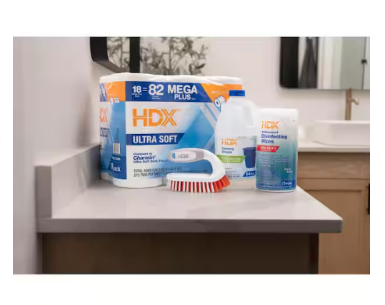Premium Ultra-Soft Toilet Paper – 18 Mega Plus Rolls