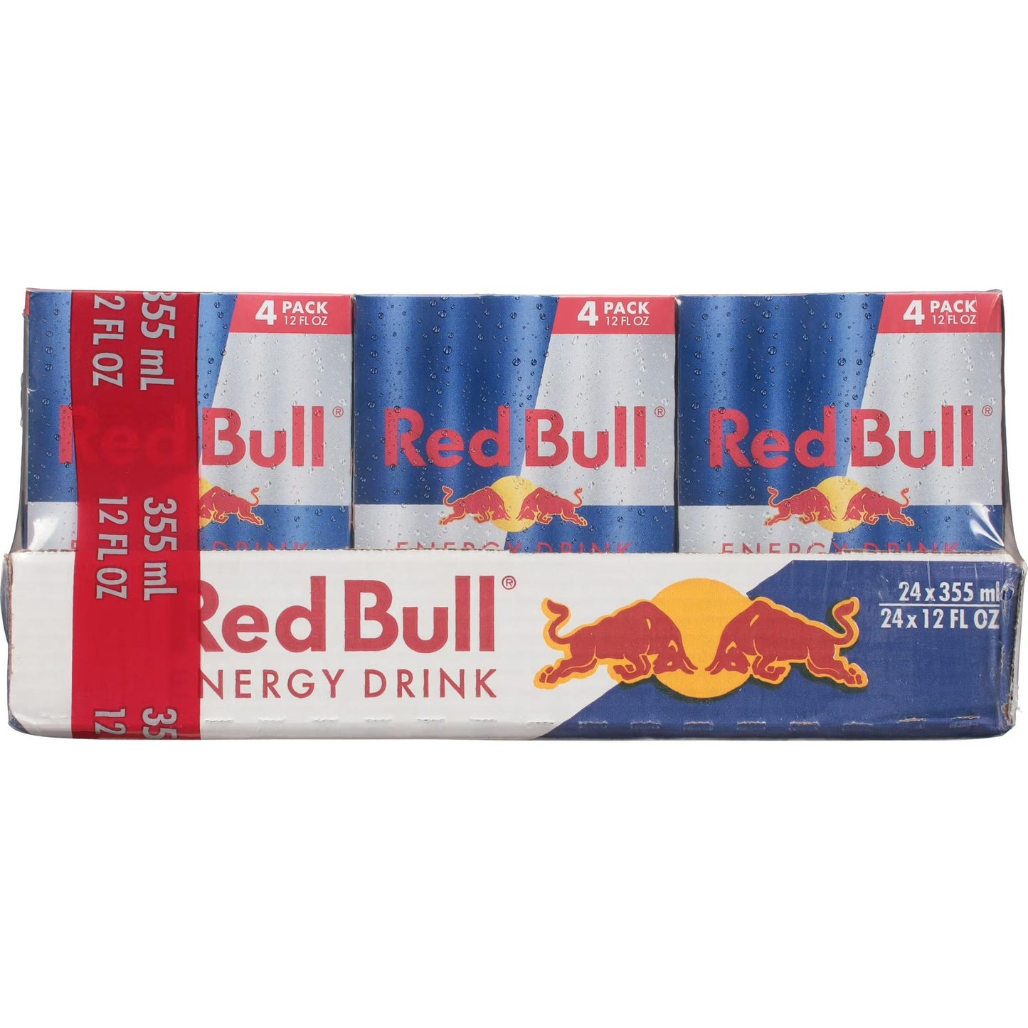 Red Bull Energy Drink, 12 fl. oz., 6 Packs of 4 Cans