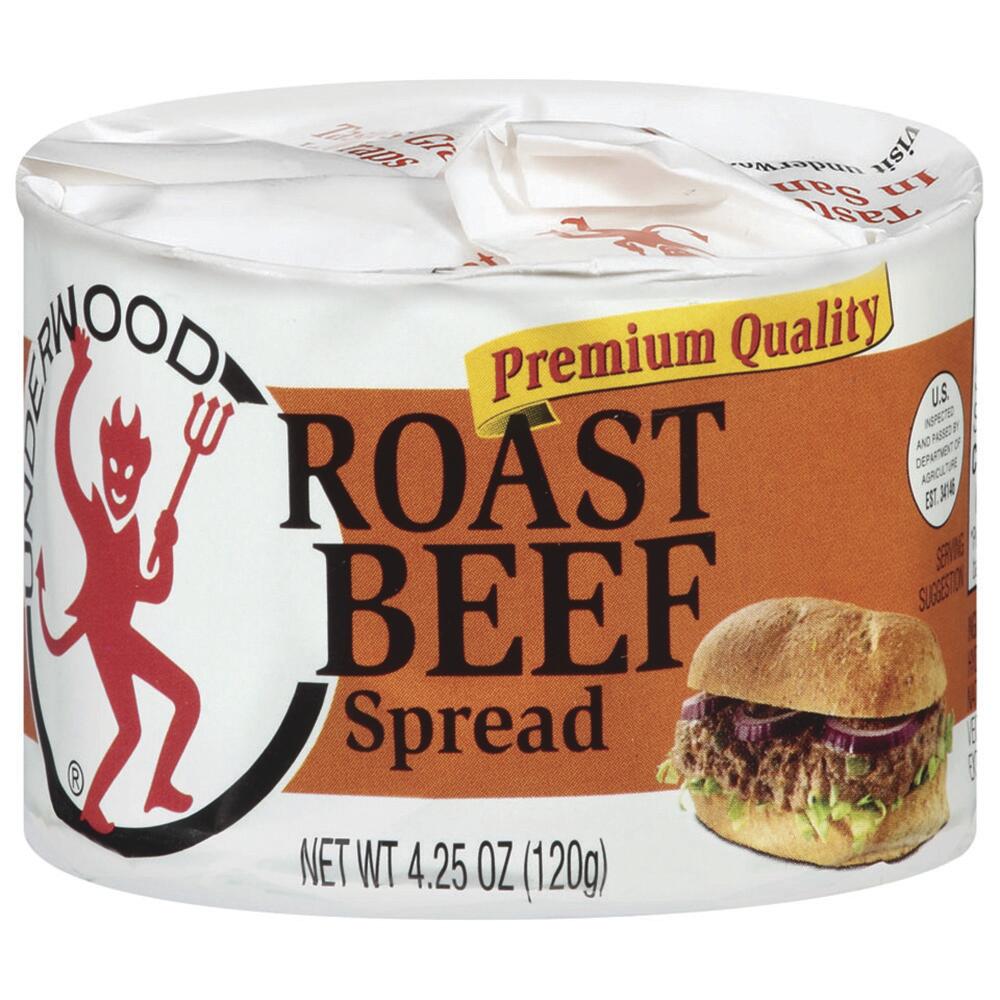 Underwood Classic Roast Beef Spread – Ready-to-Eat, 4.25 oz