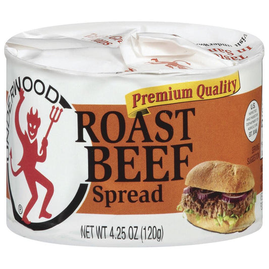 Underwood Classic Roast Beef Spread – Ready-to-Eat, 4.25 oz