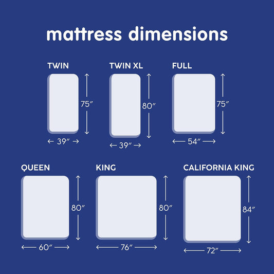 Vibe Twin XL Gel Memory Foam Mattress – 12", Pressure-Relieving, Cooling, Medium-Firm Feel