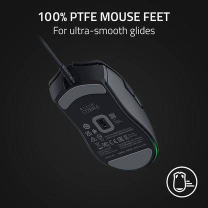 Razer Cobra Lightweight Wired Gaming Mouse, Chroma RGB, Black