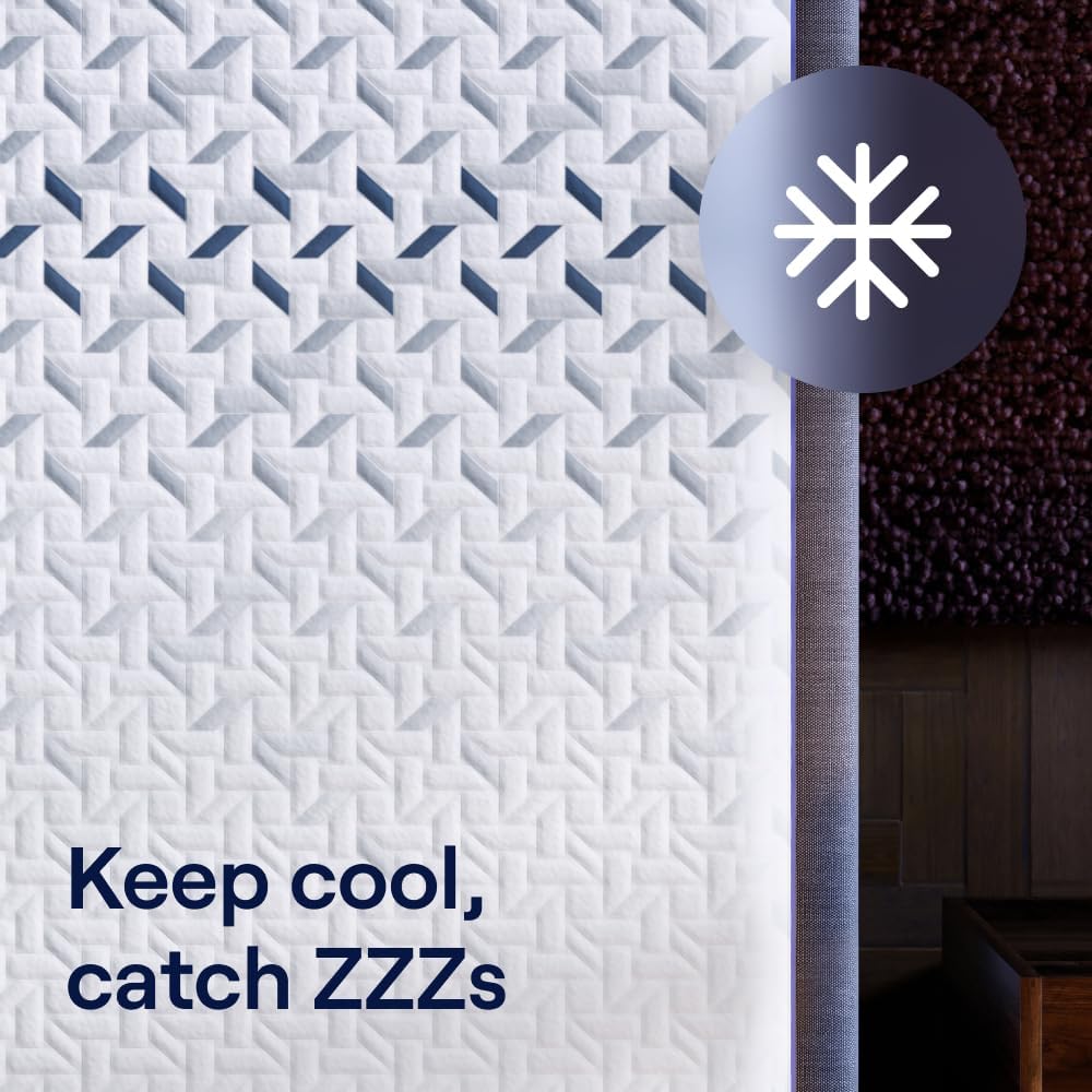 Nectar Luxe Hybrid Queen Mattress, 14", Medium Firm, Cooling & Motion Isolation